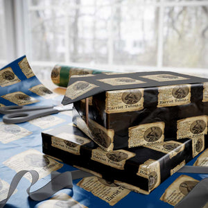 Harriet Tubman Quote Wrapping Paper Roll Liberty Or Death Empowerment Gift TS12 Black Print Your Wear