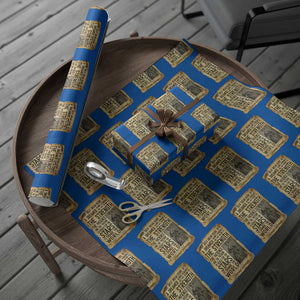 Harriet Tubman Quote Wrapping Paper Roll Strength Patience Passion To Change The World TS12 Blue Print Your Wear
