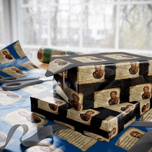 Harriet Tubman Wrapping Paper Roll Black American Hero Underground Railroad TS12 Black Print Your Wear