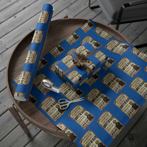 Harriet Tubman Wrapping Paper Roll Liberty Or Death Black History Legacy TS12 Blue Print Your Wear