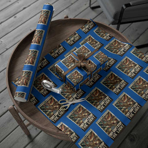 Harriet Tubman Wrapping Paper Roll Thay Can Not Stop The Light TS12 Blue Print Your Wear