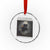 Headless Horseman Crystal Glass Ornament Vintage Gothic Scary Costume Halloween October Festive TS10 Transparent Glass 3'' Circle Print Your Wear