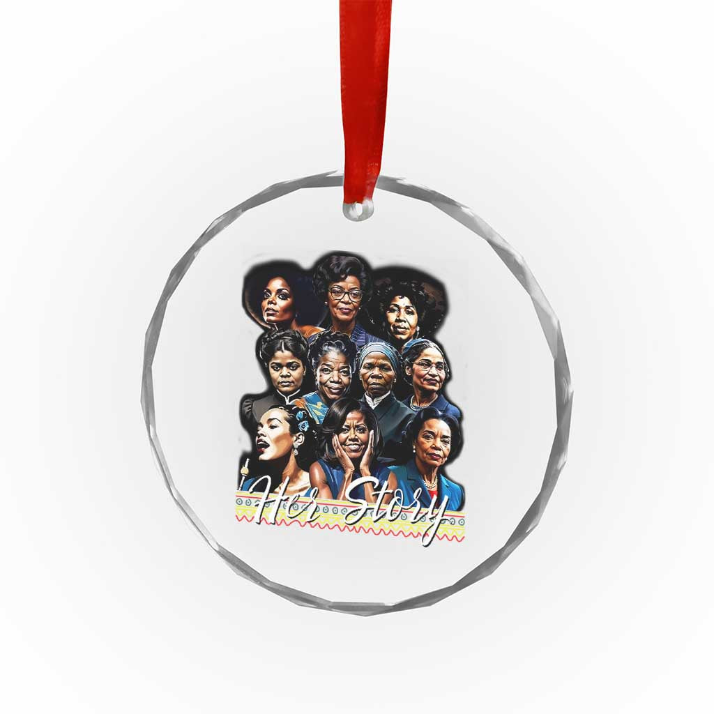 HerStory Tribute Crystal Glass Ornament Celebrating Legendary Black Women of History and Power TS02 Print Your Wear