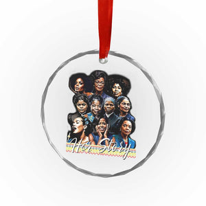 HerStory Tribute Crystal Glass Ornament Celebrating Legendary Black Women of History and Power TS02 Print Your Wear