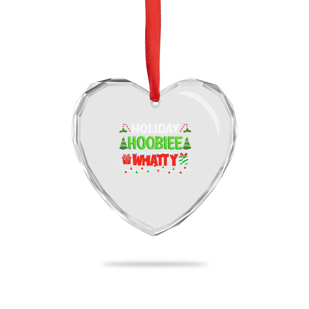 Holiday Hoobie Whatty Heart Crystal Glass Ornament Funny Christmas Movie TS10 Print Your Wear