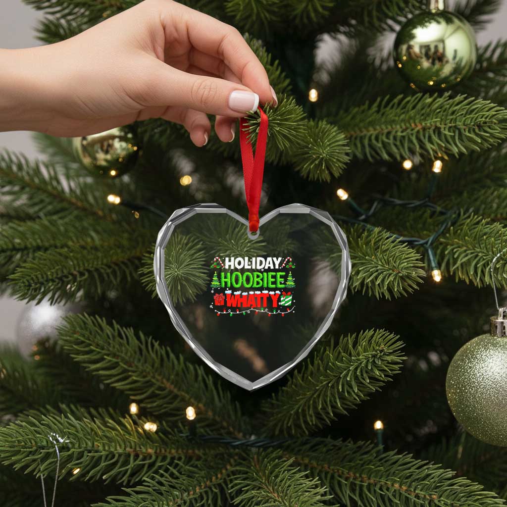 Holiday Hoobie Whatty Heart Crystal Glass Ornament Funny Christmas Movie TS10 Print Your Wear