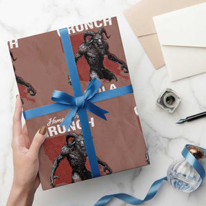Home Of The Grunch Nola Louisiana Wrapping Paper Roll New Orleans Urban Legend TS11 Mocha Print Your Wear