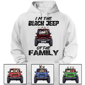 Custom JP Shirts, I'm The Black JP Of The Family JP Dog JP Cat Apparel CTM00 Custom - Printyourwear