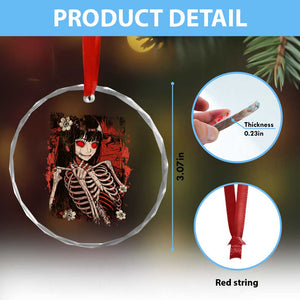 Horror Anime Manga Crystal Glass Ornament Japan Japanese Creepy Kawaii Goth TS10 Print Your Wear