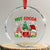 Hot Cocoa Gnomes Drink Hot Chocolate Watch Xmas Movies Crystal Glass Ornament TS09 Transparent Glass 3'' Circle Print Your Wear