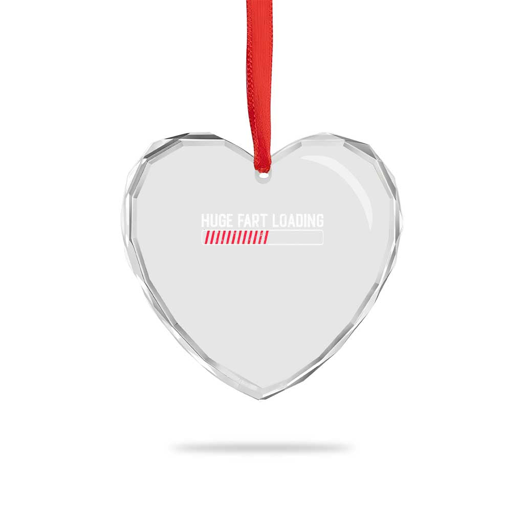 Huge Fart Loading Heart Crystal Glass Ornament Sarcastic Humor Hilarious Funny Saying Gag Gift TS10 Print Your Wear