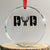 Hunting Dad Crystal Glass Ornament Fathers Day Gun Lovers Hunter Dad TS10 Transparent Glass 3'' Circle Print Your Wear