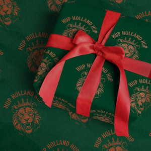 Hup Holland Hup Dutch Orange Lion Netherlands Heritage Wrapping Paper Roll