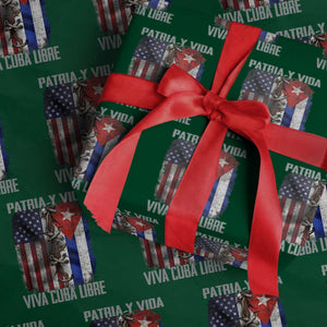 I am a Project That Keeps Jesus Busy Coquette Bow Wrapping Paper Roll Christian Faith Humor TS02 Green Print Your Wear