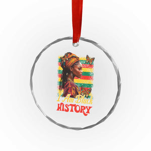 I Am Black History Crystal Glass Ornament African American Pride Woman TS02 Print Your Wear