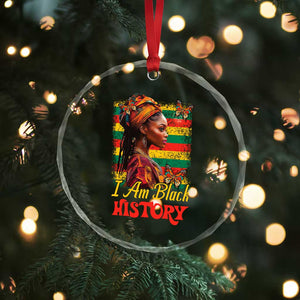 I Am Black History Crystal Glass Ornament African American Pride Woman TS02 Print Your Wear