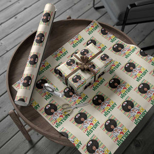 I Am Black History Wrapping Paper Roll Black History Month Nurse Gift TS12 Beige Print Your Wear