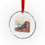 I Am Charlie Kirk Crystal Glass Ornament Freedom Vintage American Flag TS11 Transparent Glass 3'' Circle Print Your Wear