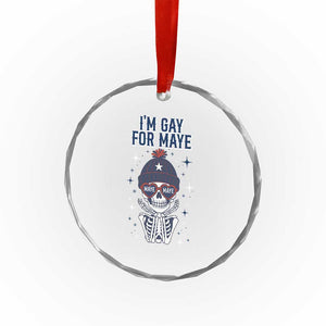 I Am Gay For Maye Crystal Glass Ornament Funny QB Sport Fan TS12 Print Your Wear