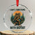 I Cant I Have Plans With Bigfoot Crystal Glass Ornament Funny Cryptid Lover Gift TS12 Transparent Glass 3'' Circle Print Your Wear