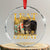 I Eat Cement Cat Meme Crystal Glass Ornament Funny Internet Memes Bootleg Cursed Cat Lovers - Print Your Wear