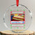 I Got That Dog in Me Ugly Xmas Crystal Glass Ornament Keep 150 Dank Meme Hot Dog Combo TS10 Transparent Glass 3'' Circle Print Your Wear