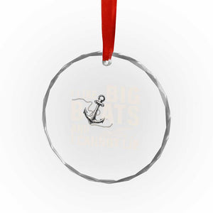 I Like Big Boats And I Cannot Lie Crystal Glass Ornament Funny Boating Cruise Ship TS11 Print Your Wear