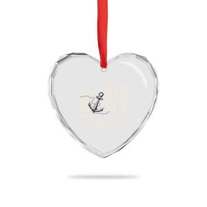 I Like Big Boats And I Cannot Lie Heart Crystal Glass Ornament Funny Boating Cruise Ship TS11 Print Your Wear