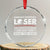 I Suck at Fantasy Football Crystal Glass Ornament Funny Loser Commissioner Draft Party Commish FFL - Print Your Wear