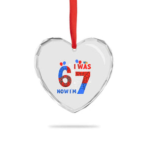 I Was 6 Now I Am 7 Heart Crystal Glass Ornament Funny Spider Birthday Boy TS12 Print Your Wear