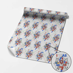 I Was 6 Now I Am 7 Wrapping Paper Roll Spider Themed Birthday Boy TS12 Christmas Plaid Print Your Wear