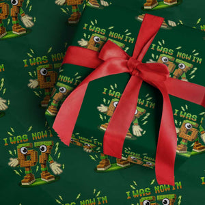I Was 6 Now Im 7 7th Birthday 67 Meme Wrapping Paper Roll Funny 6 7 Birthday Six Seven Kids Gaming TS10 Green Print Your Wear