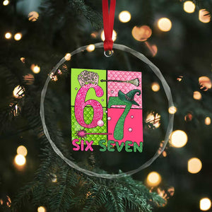 I Was Six Now I Am Seven Crystal Glass Ornament Fantasy Birthday Girl TS12 Print Your Wear