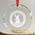I Wear Orange For Every Stolen American Native Child Crystal Glass Ornament Bring Our Children Home Orange Day - Print Your Wear