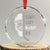 Ice Hockey Player Crystal Glass Ornament Retro Sorry Cant Hockey Bye - Print Your Wear