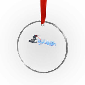 Ice Out Crystal Glass Ornament Minnesota Resist Anti ICE Immigration Protest TS14 Print Your Wear