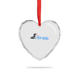 Ice Out Heart Crystal Glass Ornament Minnesota Resist Anti ICE Immigration Protest TS14 Print Your Wear