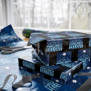 Ice Out Minnesota Loon Wrapping Paper Roll MN State Protest TS11 Black Print Your Wear