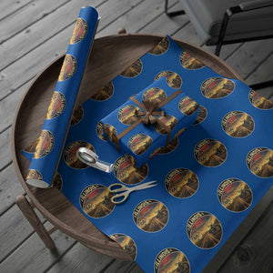 Illinois Route Highway 66 Motorcycle Wrapping Paper Roll Road Trip Adventure TS12 Blue Print Your Wear