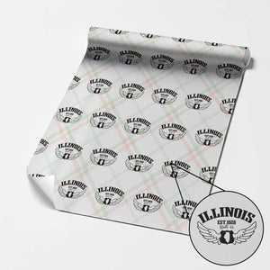 Illinois Route Highway 66 Souvenir Wrapping Paper Roll Open Road Adventure TS12 Christmas Plaid Print Your Wear