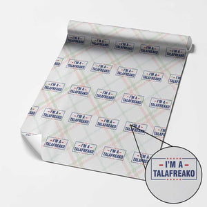 I'm A Talafreako Patriotic Voter Wrapping Paper Roll James Talarico Political Supporter Stars Election Box