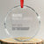 Imagine Being Scared Of Diversity But Not Dictatorship Crystal Glass Ornament Retro Vintage TS10 Transparent Glass 3'' Circle Print Your Wear