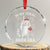 In My Feral Bride Era Crystal Glass Ornament Funny Raccoon Lovers - Print Your Wear