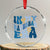 In My Hanukkah Era Crystal Glass Ornament Groovy Chanukkah Jewish TS09 Transparent Glass 3'' Circle Print Your Wear