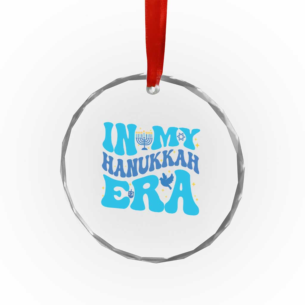 In My Hanukkah Era Crystal Glass Ornament Jewish Holiday Celebration Gift TS12 Print Your Wear