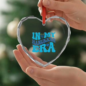 In My Hanukkah Era Heart Crystal Glass Ornament Jewish Holiday Celebration Gift TS12 Print Your Wear