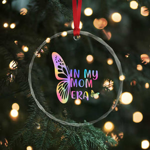 In My Mom Era Crystal Glass Ornament Colorful Butterfly Mothers Day Gift TS12 Print Your Wear