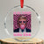 In My Trump Girl Era Crystal Glass Ornament Retro Groove Pink Bubble Gum Glasses - Print Your Wear