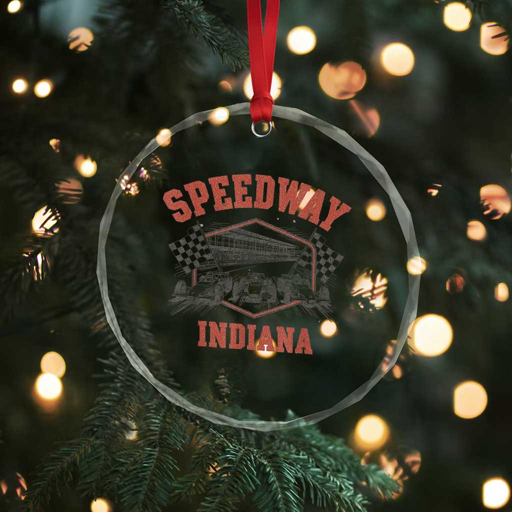 Indiana Speedway Slammer 2025 Crystal Glass Ornament Detention Prison Jail TS02 Print Your Wear