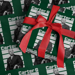 Inspiring Father of Black History Icon Portrait Wrapping Paper Roll Carter G Civil Rights Legacy Supporter